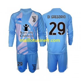 Maillot de Foot Juventus Michele Di Gregorio 29 Quatrième Gardien 2024-25 Manches Longues - Enfant